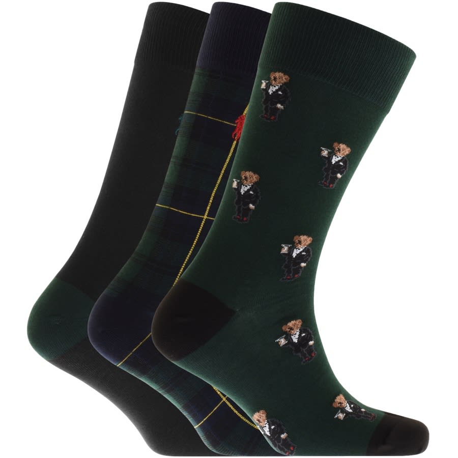 Alternative Image for ProductRalph Lauren 3 Pack Socks1